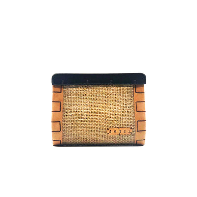 Clutch With Tropical Wood Closure